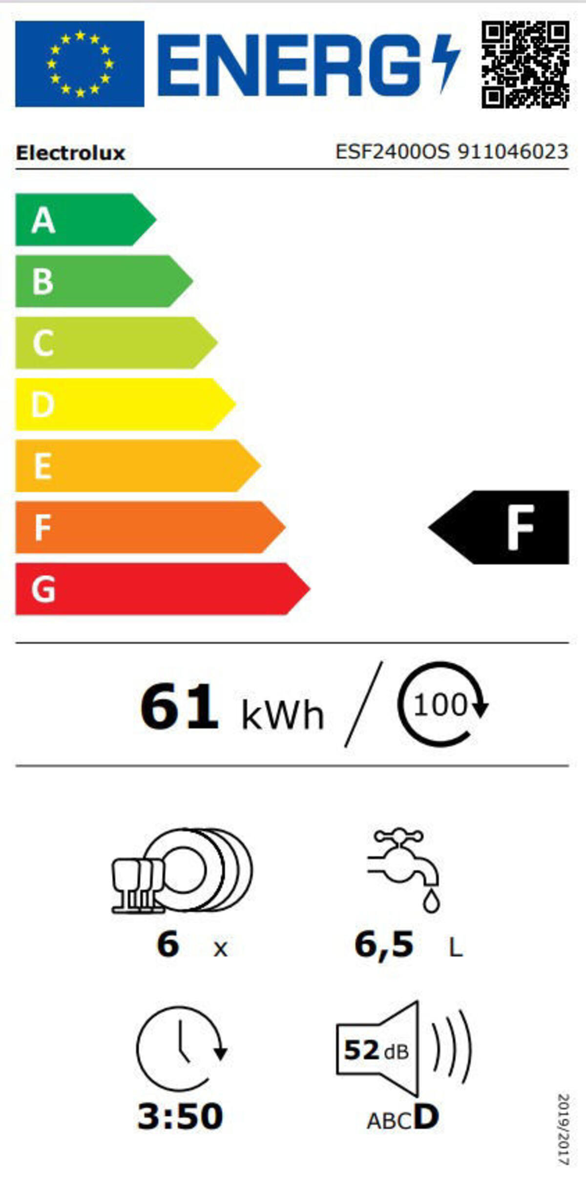 Electrolux ESF2400OS Gümüş Gri Tezgahüstü Bulaşık Makinesi
