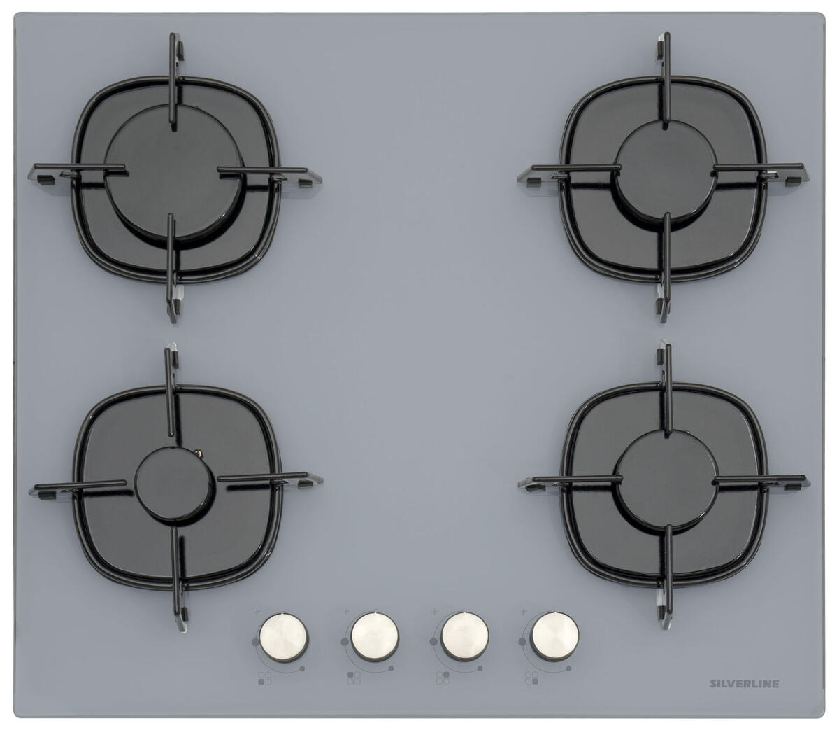 Silverline CS5436S01 Gri Cam Ankastre Ocak