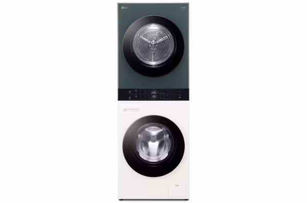 LG W4W8BVKK2HM Bej-Yeşil WashTower 1400 Dev. 12/10 Kg Ortak Panelli Kurutma Ve Çamaşır Makinesi