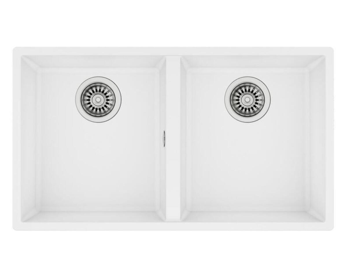 Teka SQUARE 2B 760 TG (Artic White) Beyaz Granit Evye