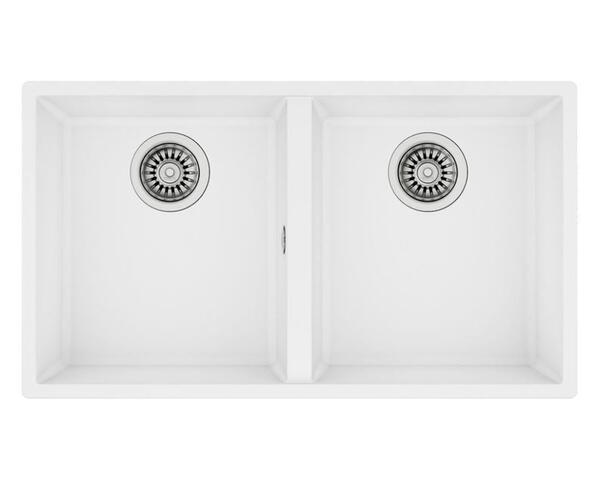 Teka SQUARE 2B 760 TG (Artic White) Beyaz Granit Evye