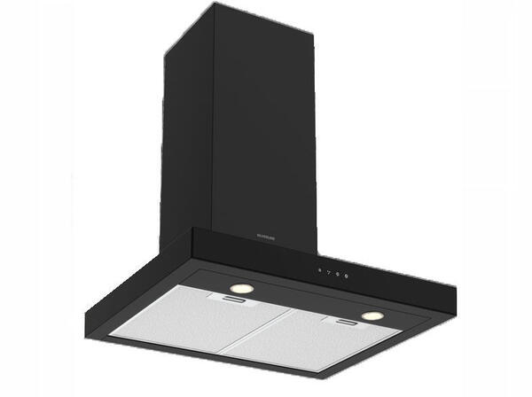 Silverline 3182.6 MILA Siyah Davlumbaz