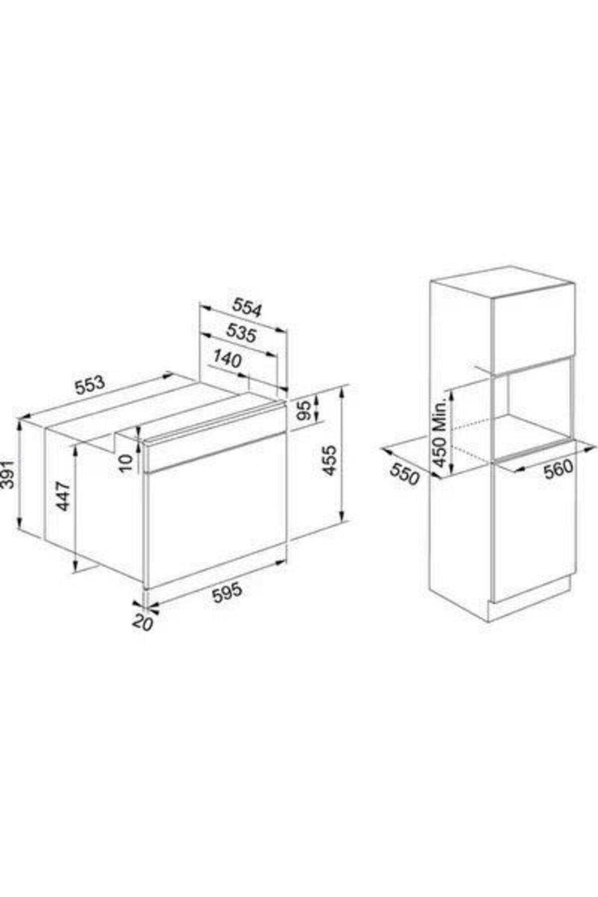 Franke Mythos FMY 45 MW BK Black Frame Mikrodalgafırın