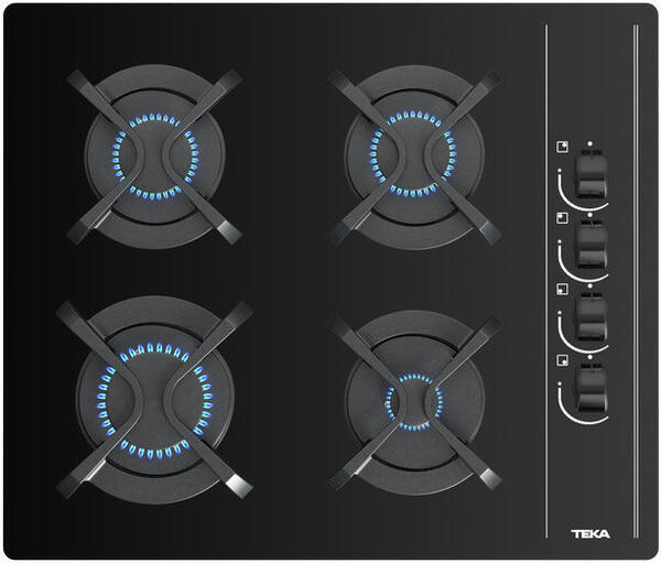 Teka GBC 64002 KBC BK (E4) Siyah Cam Ankastre Ocak
