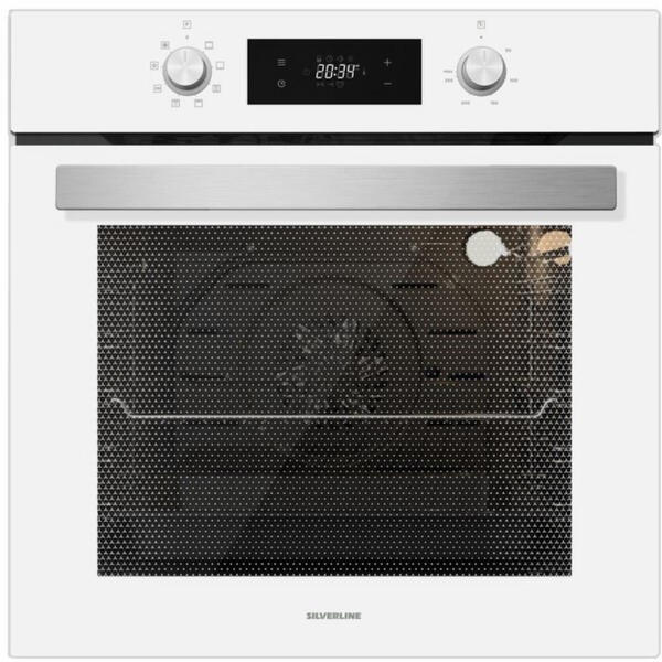 Silverline BO6504W01 Beyaz Ankastre Fırın