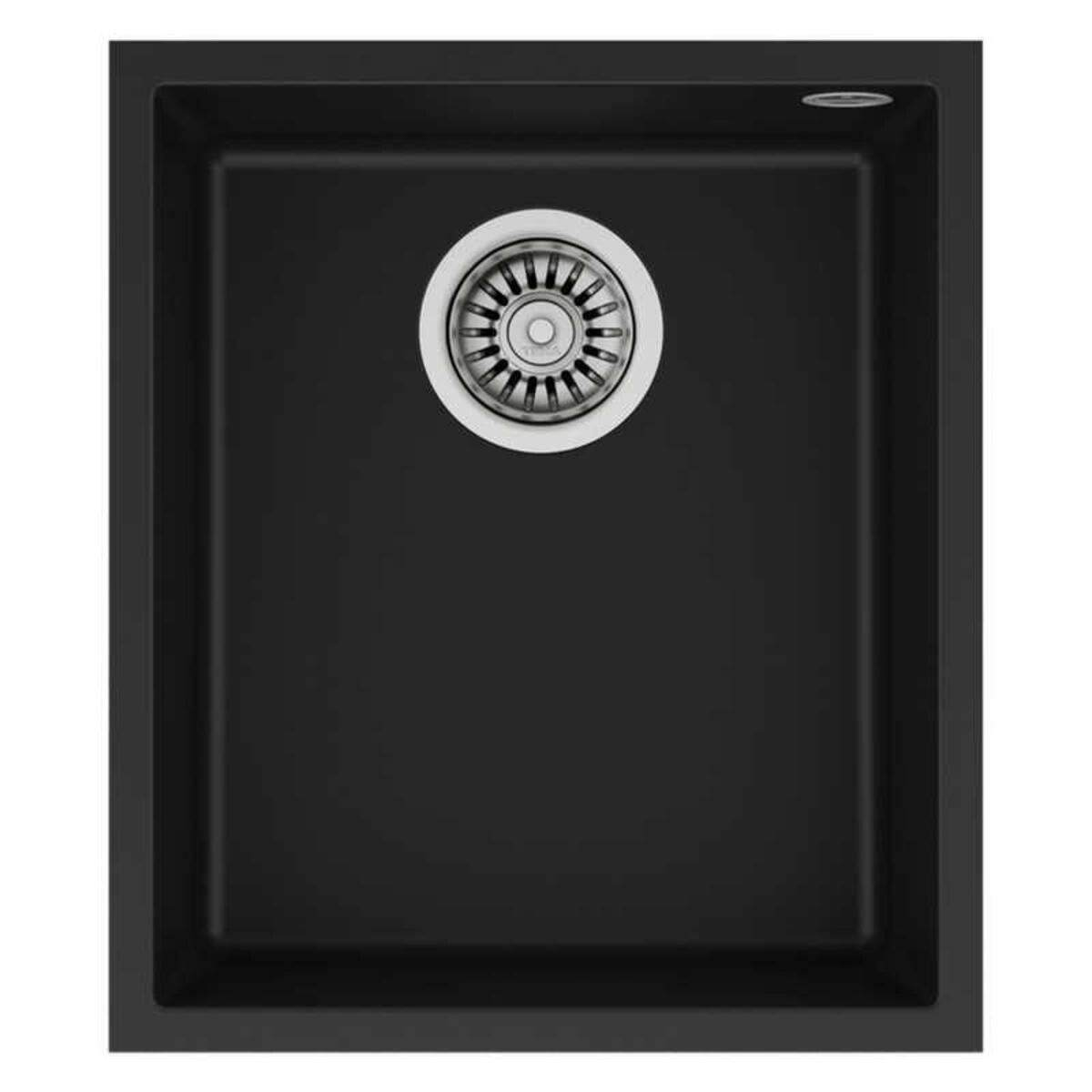 Teka SQUARE 34.40 TG (Black) Siyah Granit Evye