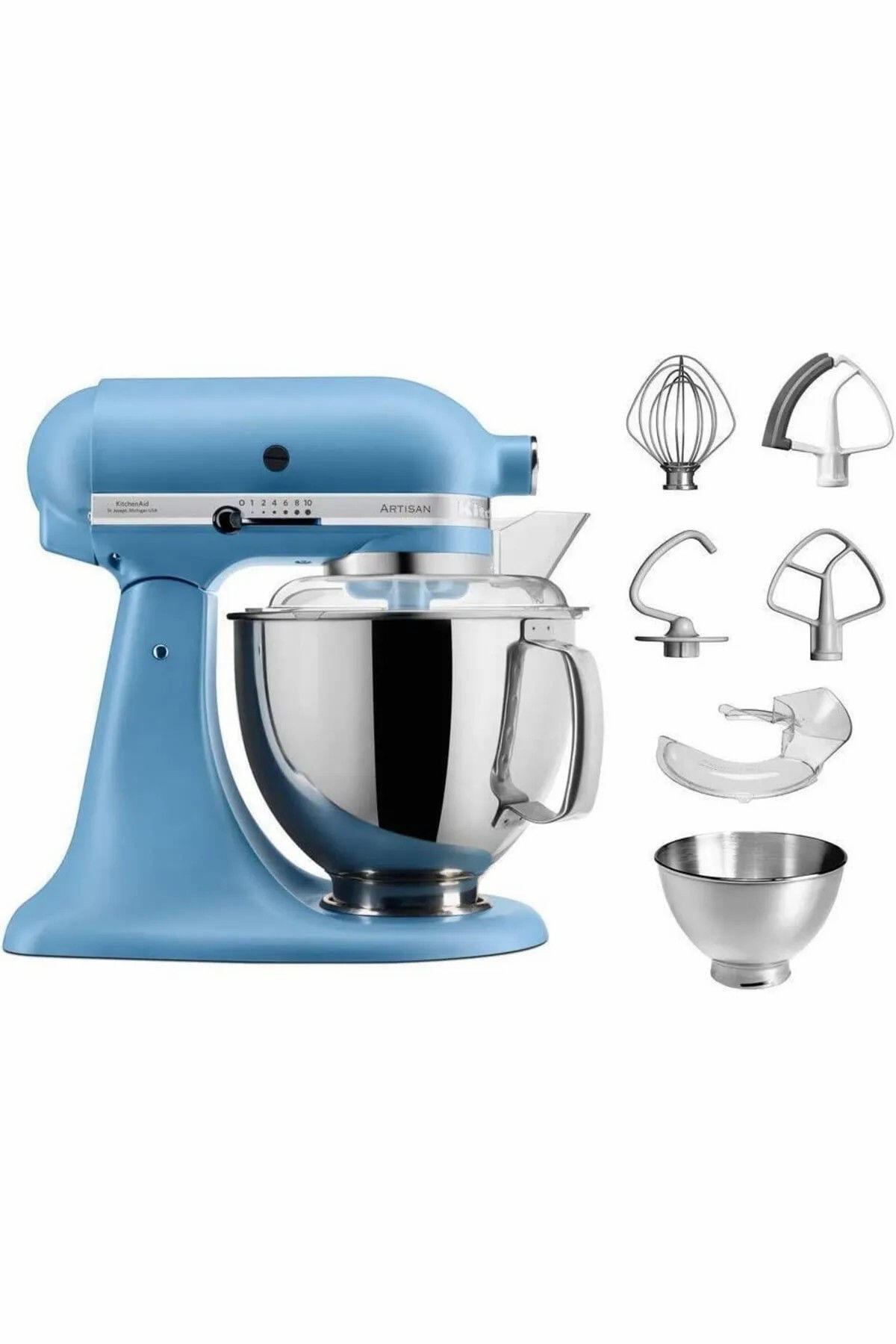 Kitchenaid Artisan 4,8 L Stand Mikser 5KSM175PS Vintage Blue-EVB