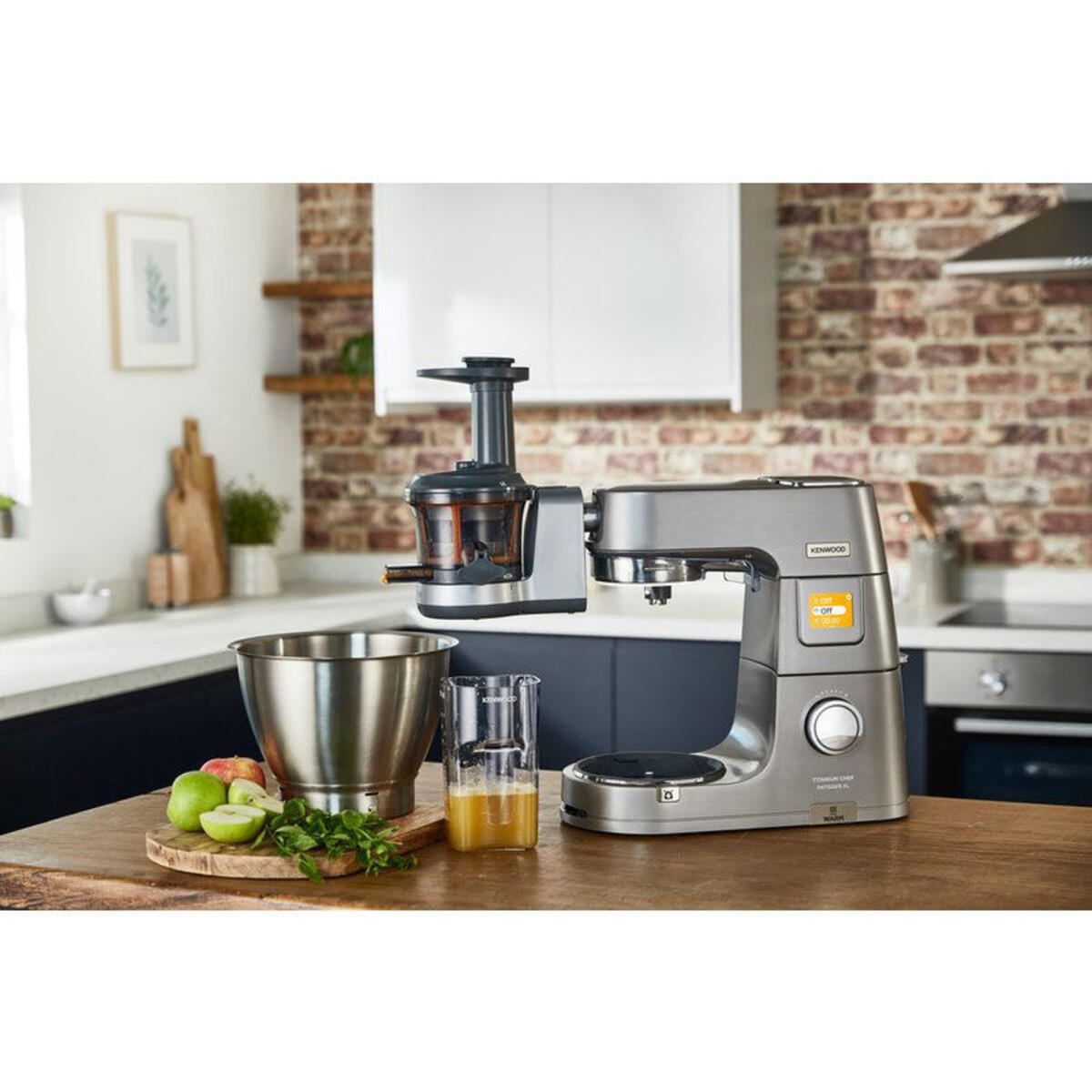 Kenwood KAX720PL Yavaş Sıkım Meyve ve Sebze Presi