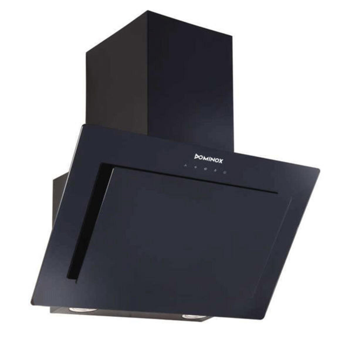 Dominox DA 615V BK A SİYAH CAM 60 CM DAVLUMBAZ