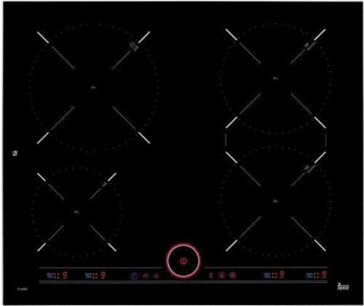 Teka IT 6450 IKNOB Siyah Cam İndüksiyonlu Ankastre Ocak