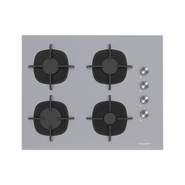 Silverline CS5700-C7S01  65cm GRİ Cam DÖKÜM Izg. Ankastre Ocak