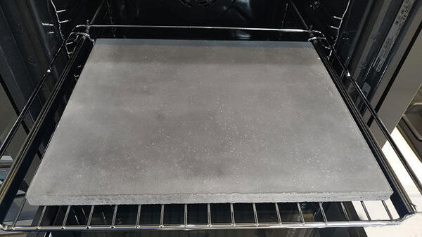 PİZZA TAŞI GRİ RENK (300*360*15)