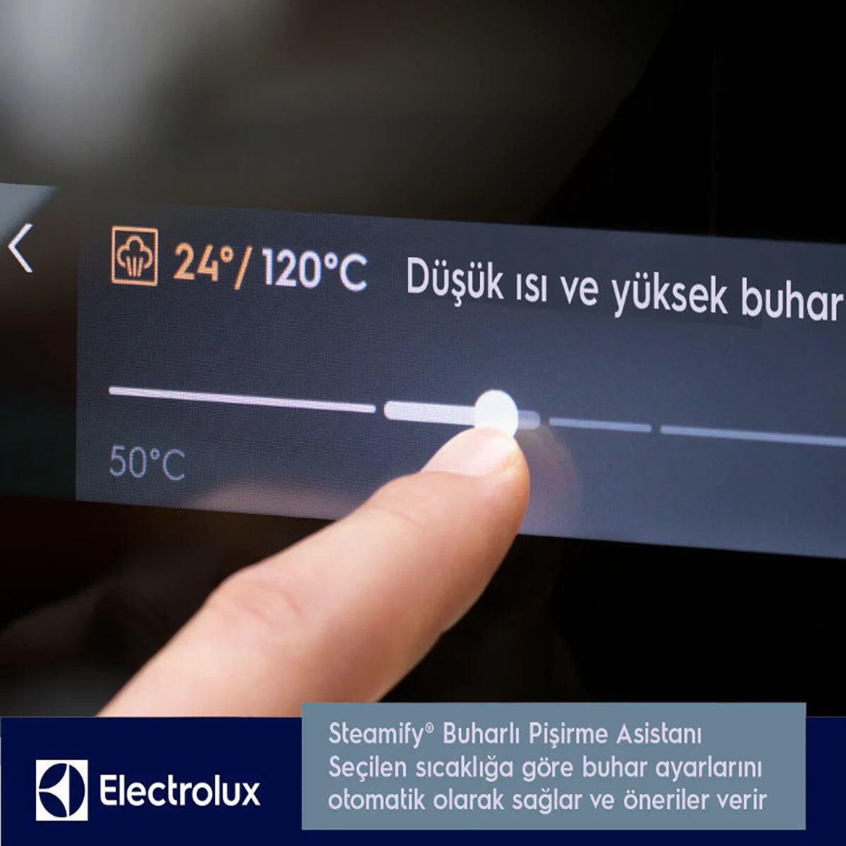 Electrolux EOB8S39Z Tam Buharlı Ankastre Fırın
