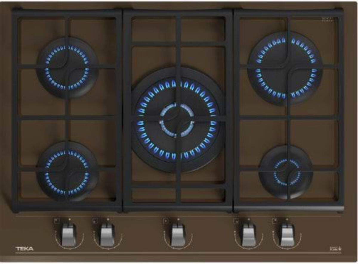 Teka GZC 75330 XBC LB (E4) Kahverengi Cam Ankastre Ocak