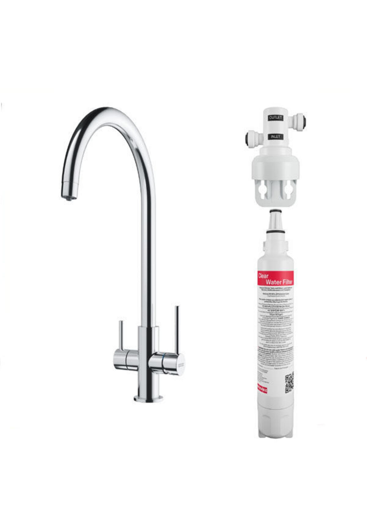 Franke Lina Clear Water Krom Batarya