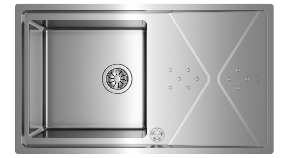 Teka BROOKLYN 50 M-XP 1B 1D Çelik Eviye