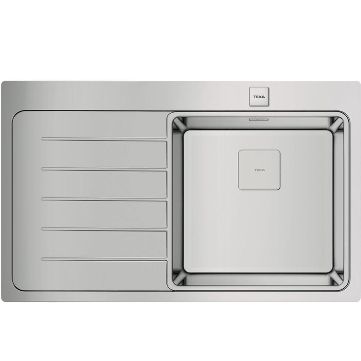 Teka ZENIT RS15 1B 1D L 86 AUTO Sol Çelik Evye