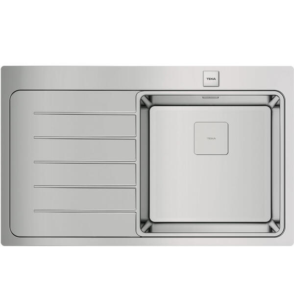 Teka ZENIT RS15 1B 1D L 86 AUTO Sol Çelik Evye