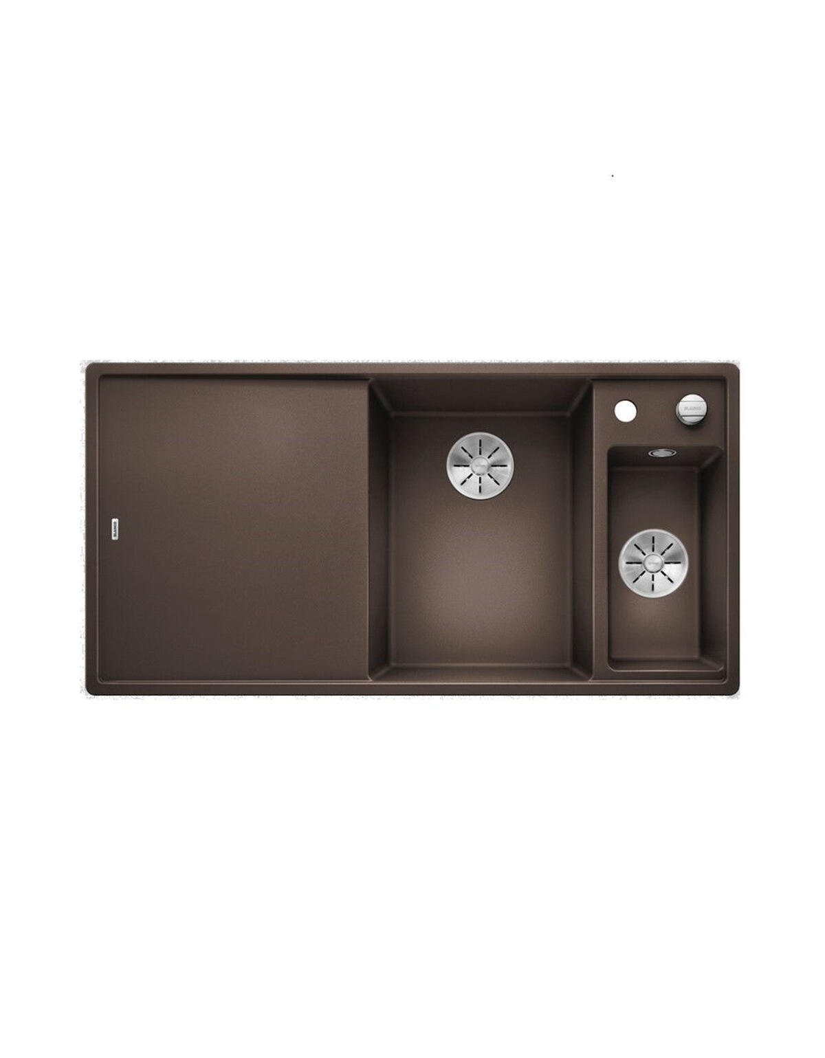 Blanco AXIA III 6 S SOL Kahve Granit Eviye Cam Kesme Tahtalı Infino