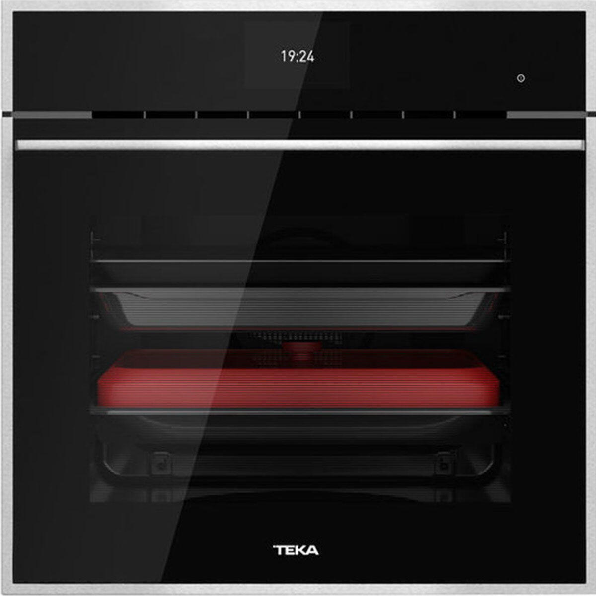 Teka IOVEN SS Inox Siyah Cam Ankastre Fırın