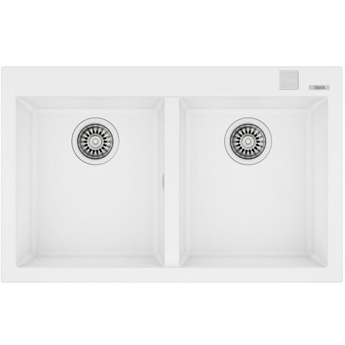 Teka FORSQUARE 2B 790 TG (Artic White) Beyaz Granit Evye