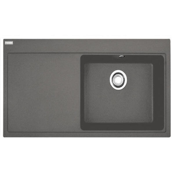 Franke MTG 611-100 STONE GREY SOL DAMLALIK Fragranit Evye