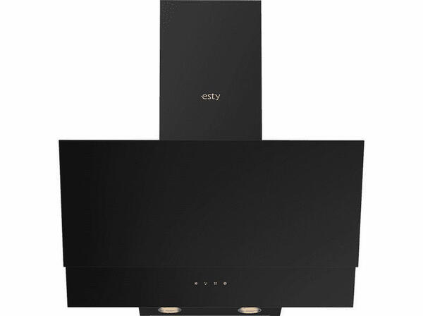 Esty 3480.6 SİYAH Dokunmatik Davlumbaz