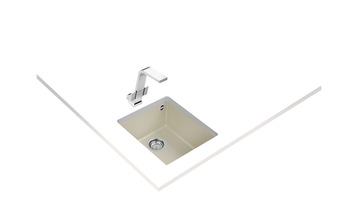 Teka SQUARE 34.40 TG (Bright Cream) Krem Granit Evye