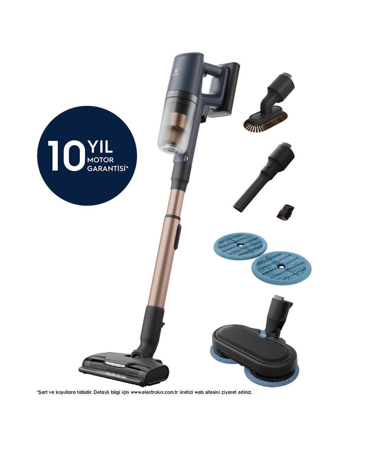 Electrolux EP82H25WET Dikey Şarjlı Süpürge