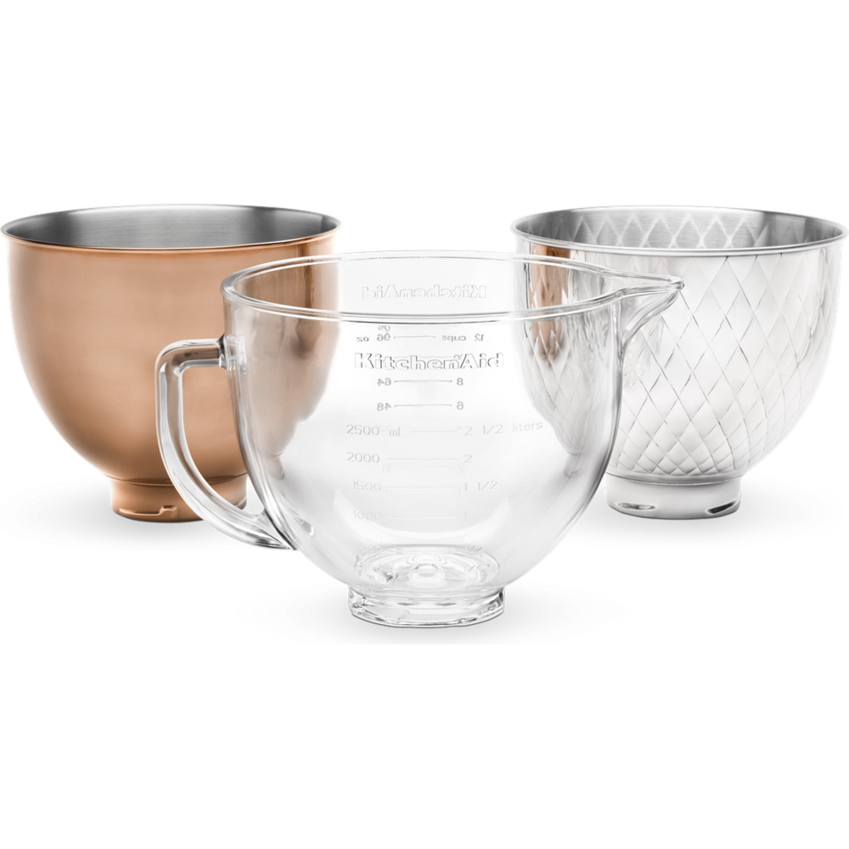 Kitchenaid 4,8 L Stand Mikser İçin Cam Kase-5KSM5GB