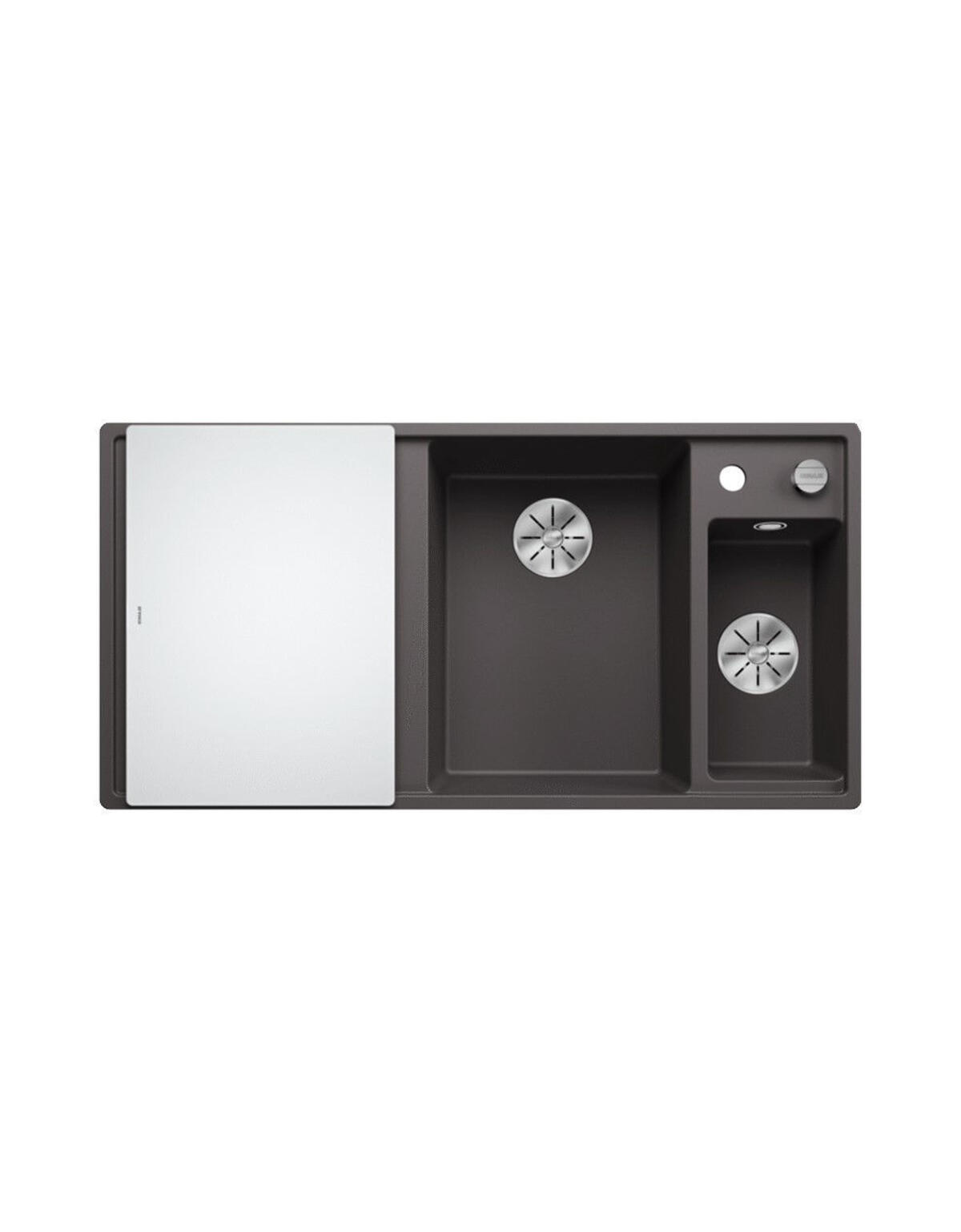 Blanco AXIA III 6 S SOL Kaya Gri Granit Eviye Cam Kesme Tahtalı Infino