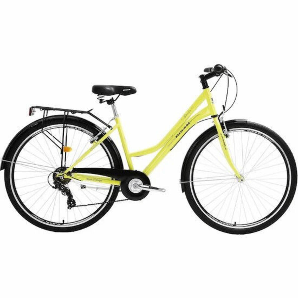 Bisan SMILE-23 Şehir Bisikleti  26" Sarı