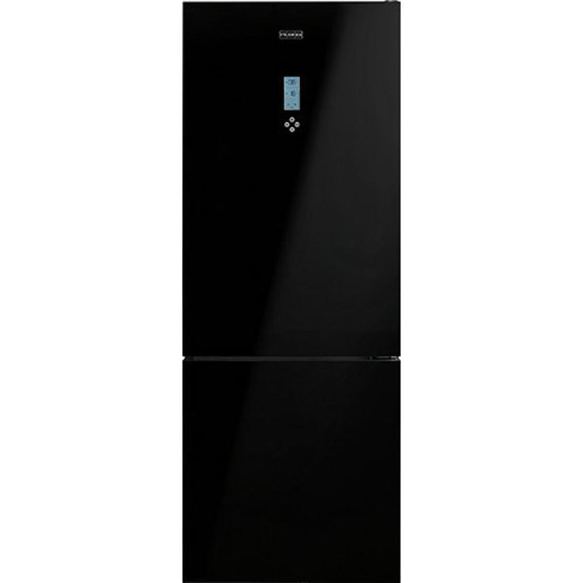 Franke FFCB 508 NF BK A++ Siyah Cam Buzdolabı