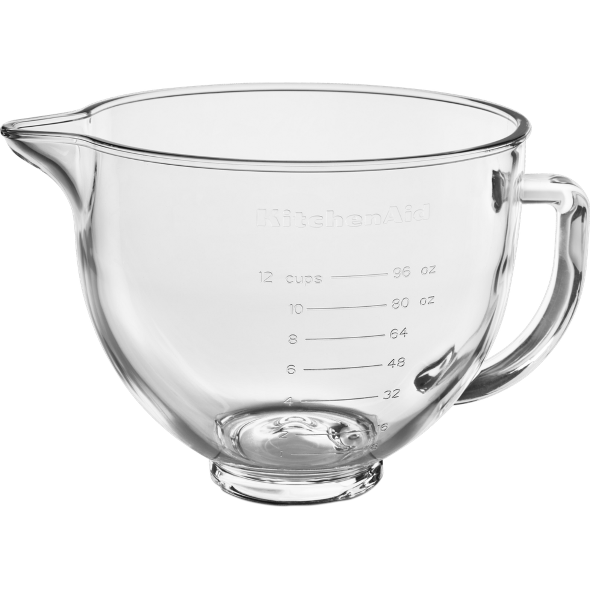 Kitchenaid 4,8 L Stand Mikser İçin Cam Kase-5KSM5GB