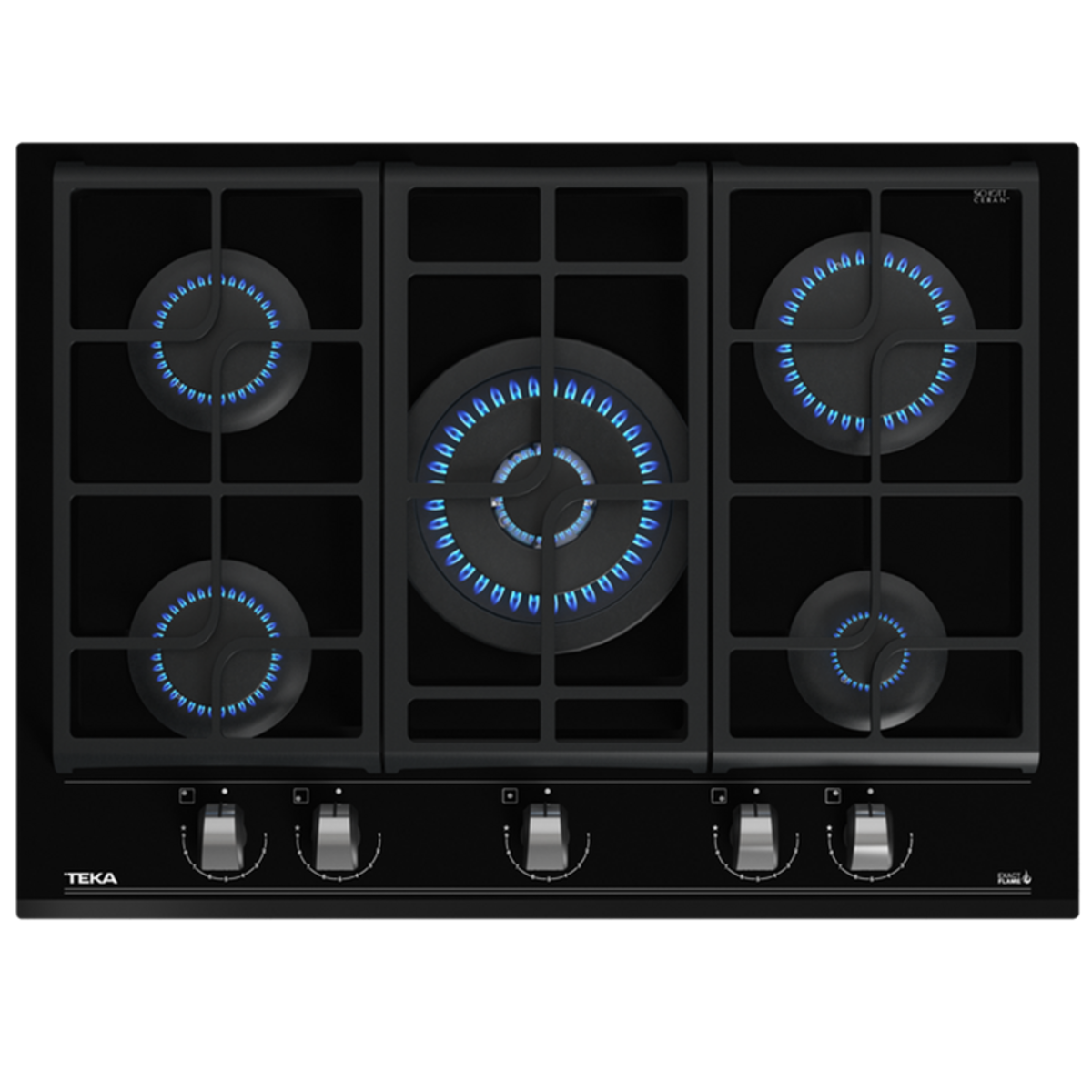 Teka GZC 75330 XBC BK (E4) Siyah Cam Ankastre Ocak