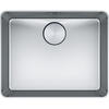 Franke MYTHOS MYX 210-50 TEK GÖZLÜ ÇELIK EVYE