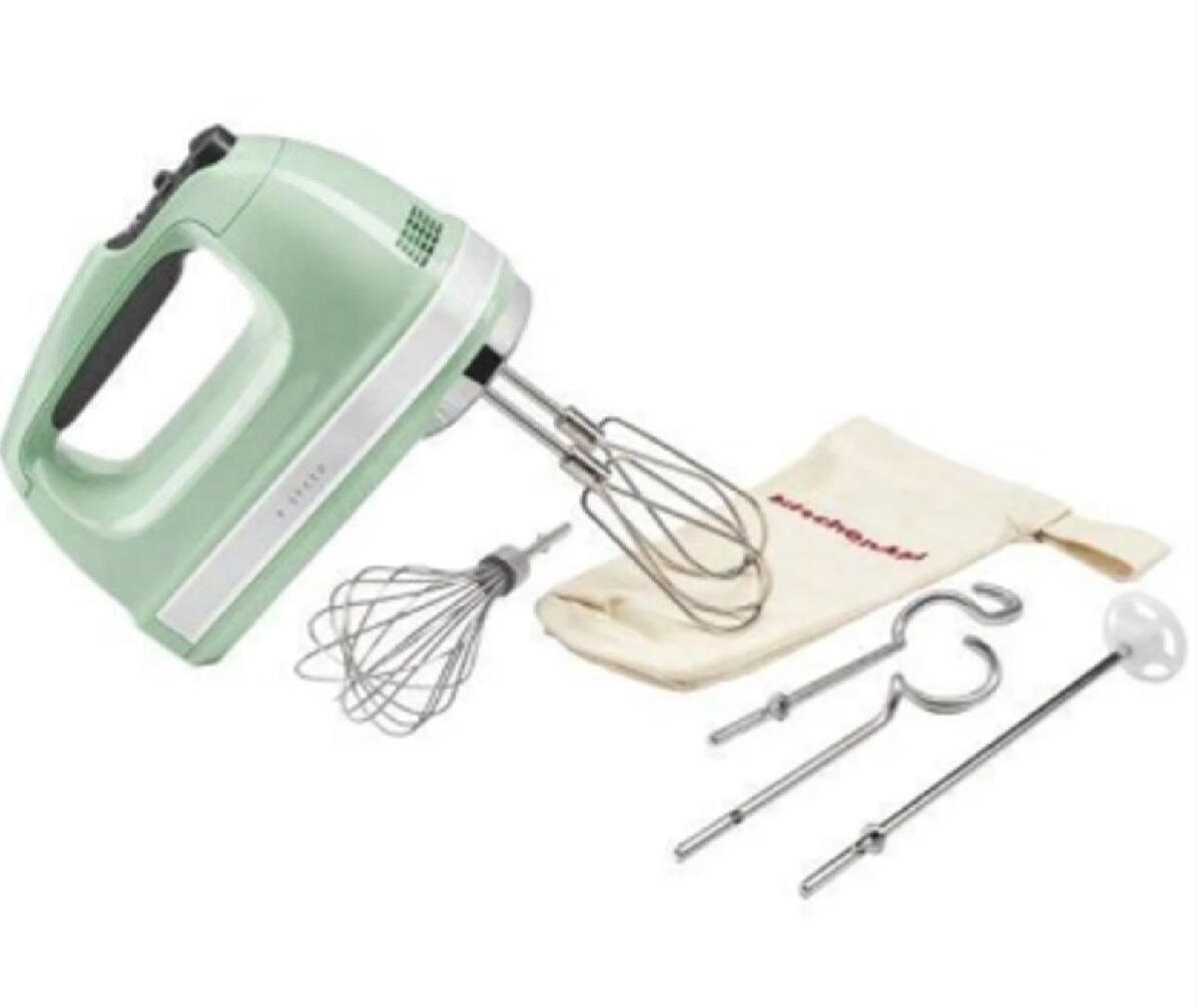 Kitchenaid 9 Hızlı El Mikseri 5KHM9212 Pistachio-EPT
