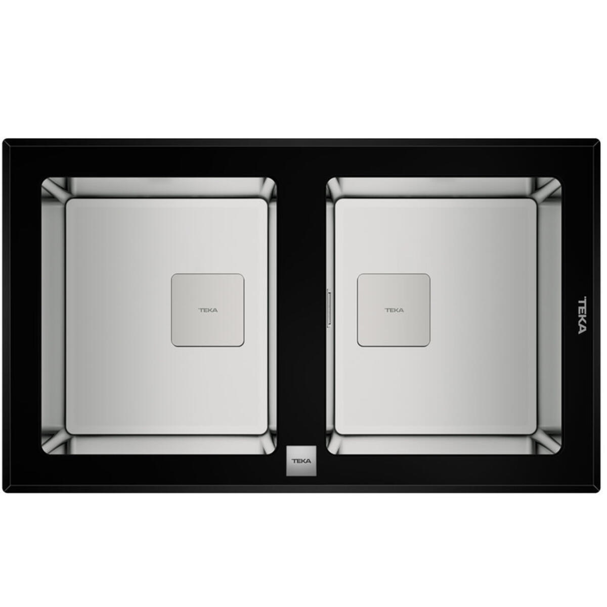 Teka DIAMOND RS15 2B 86 (WST BLACK) Siyah Cam Evye