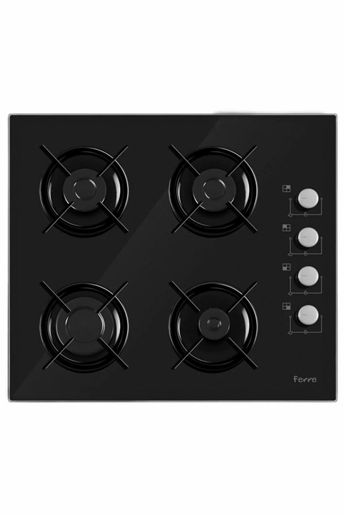 Ferre S 2140 CE Siyah Cam Ankastre Ocak