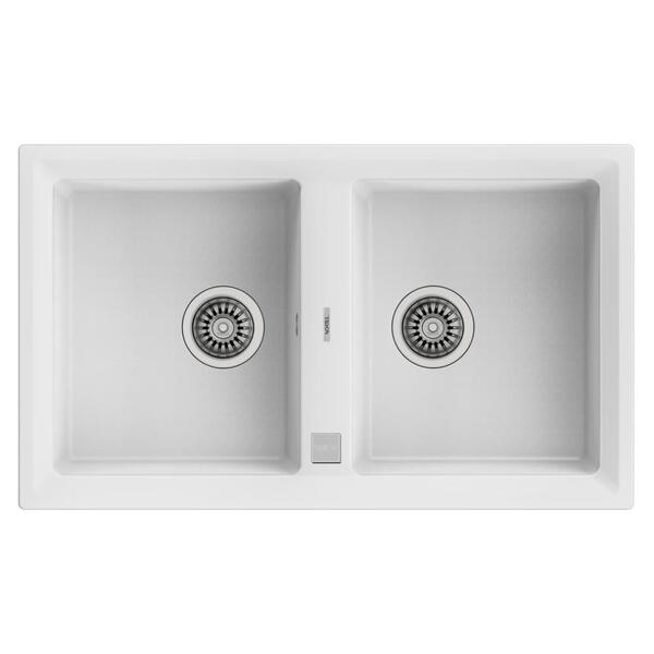 Teka STONE 90 B-TG (White) Beyaz Granit Evye