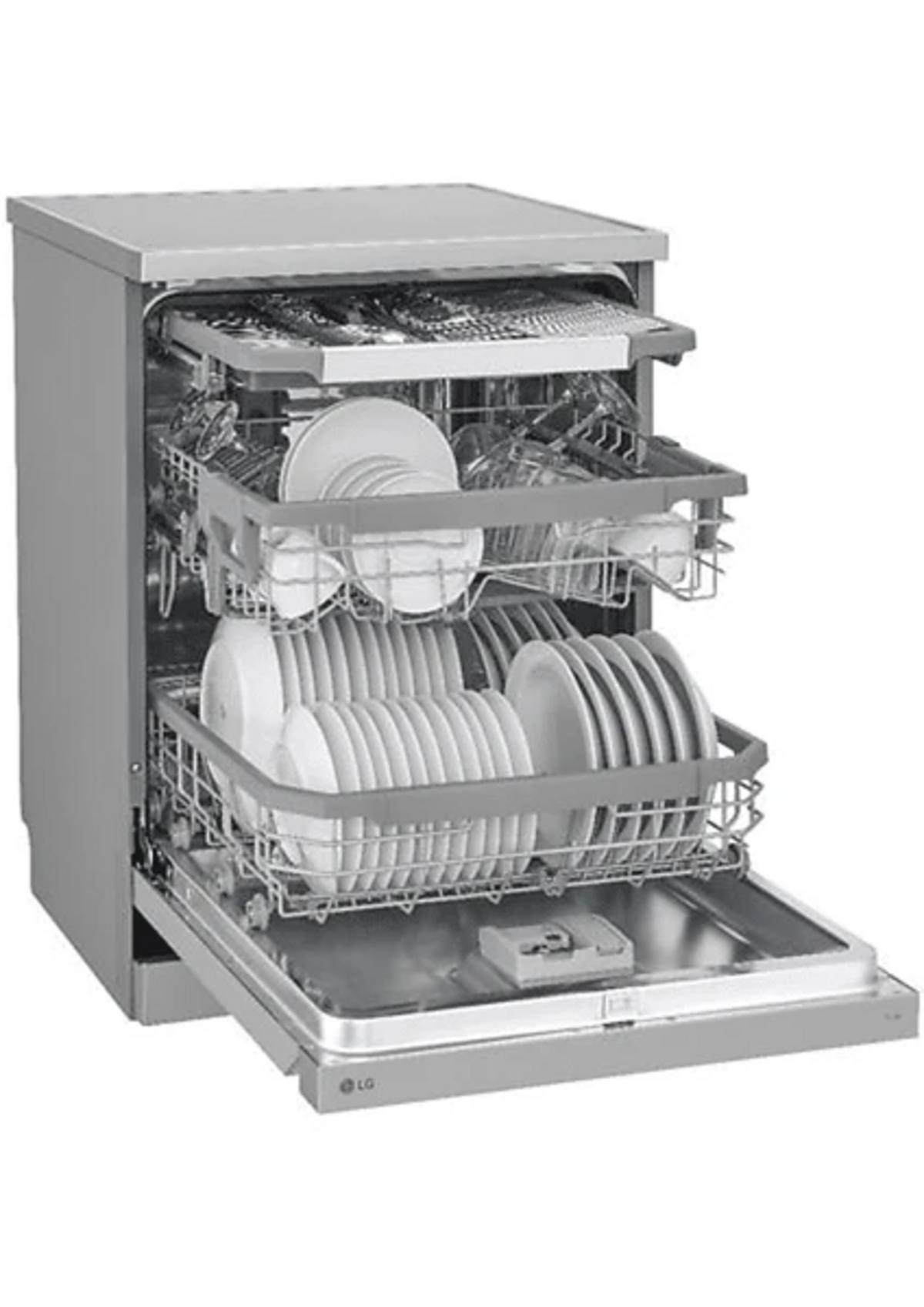 LG DFC435FP 14 Kişilik QuadWash Solo Bulaşık Makinesi