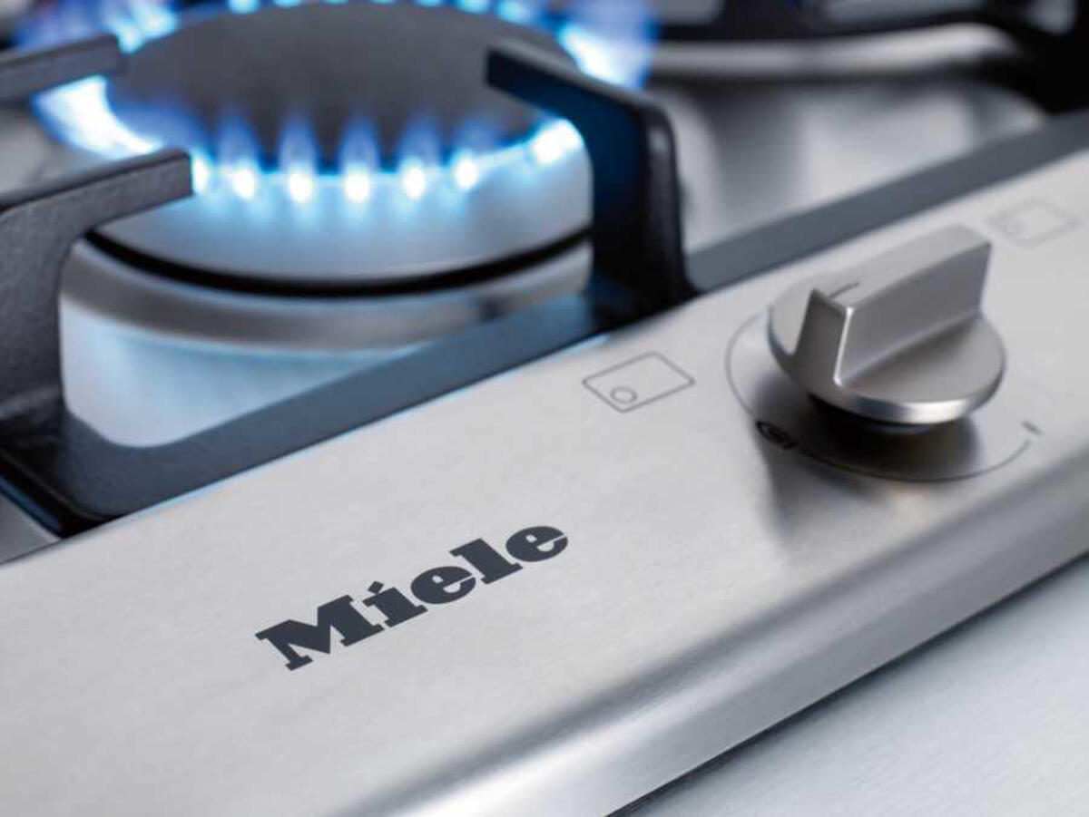 Miele KM 2010 G EDST Gazlı Çelik Ocak