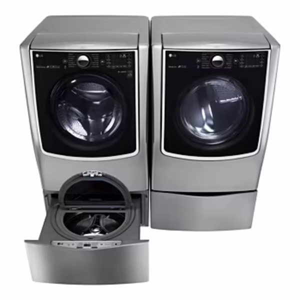 LG  W4W8BVKK2HM WashTower™ 12 Kg Yıkama 10 Kg Kurutma I Ortak Panelli Çamaşır ve Kurutma Makinesi I Bej-Yeşil