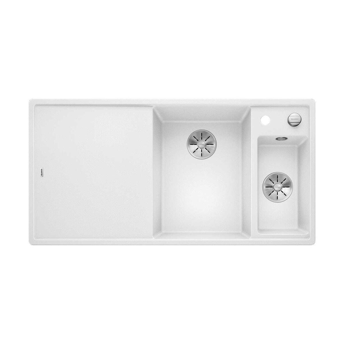 Blanco AXIA III 6 S SOL Beyaz Granit Eviye Cam Kesme Tahtalı Infino