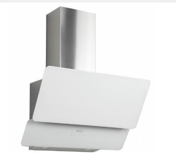 Esty 3471.9 Beyaz Cam Davlumbaz