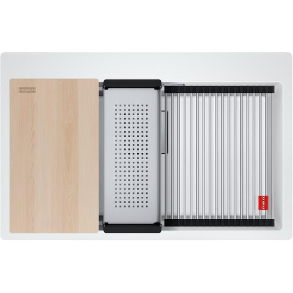 Franke KNG PRO 610-73 Bianco Granit Evye