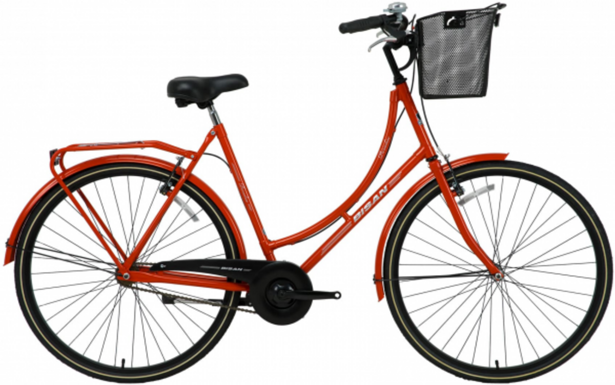 Bisan PARADISE-23 Şehir Bisikleti Kırmızı