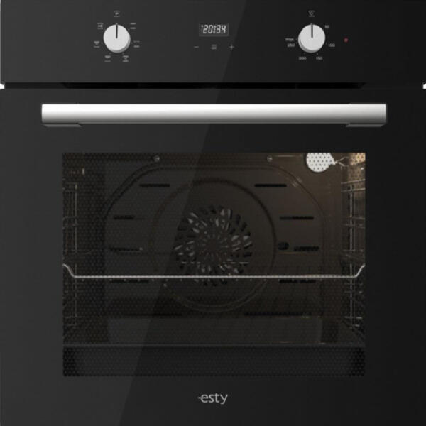 Esty AEF6603B02 Siyah Cam Ankastre Fırın