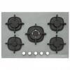 Silverline CS5364S01 75cm 4G1W GRİ C. DÖKÜM IZG. Ankastre Ocak