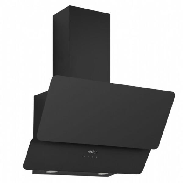 Esty 3471.6 Siyah Cam Davlumbaz